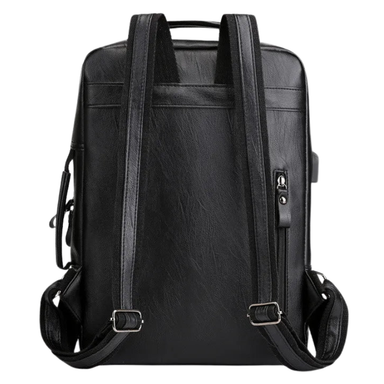 Bolsnik Business Waterproof Laptop Backpack with USB Charging