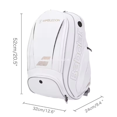 Babolat White Tennis Backpack for 2 Rackets