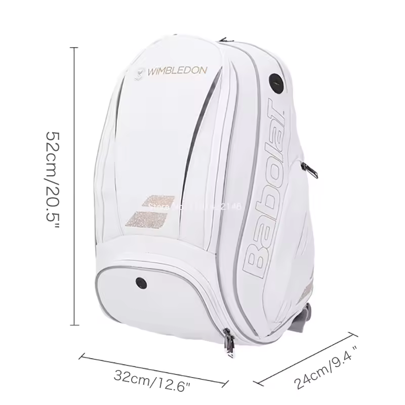 Babolat White Tennis Backpack for 2 Rackets