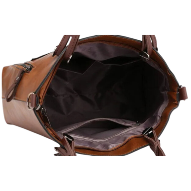 Bolsnik Retro PU Leather Crossbody