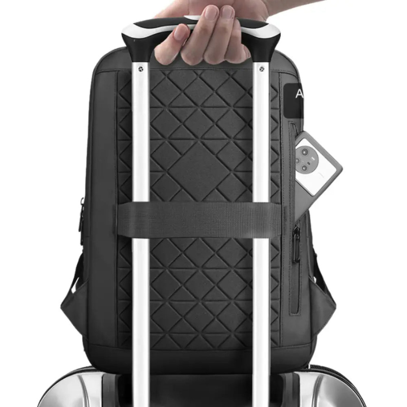 HK Waterproof Laptop Backpack with USB Charging
