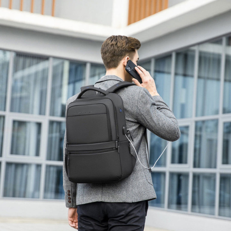 Mark Ryden Anti-Theft Waterproof Laptop Backpack Black
