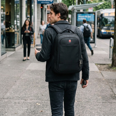 USB Charging Water-Resistant Laptop Backpack