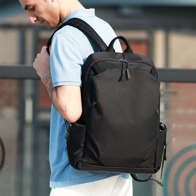 Heroic Knight Waterproof Laptop Backpack with USB Charging Port