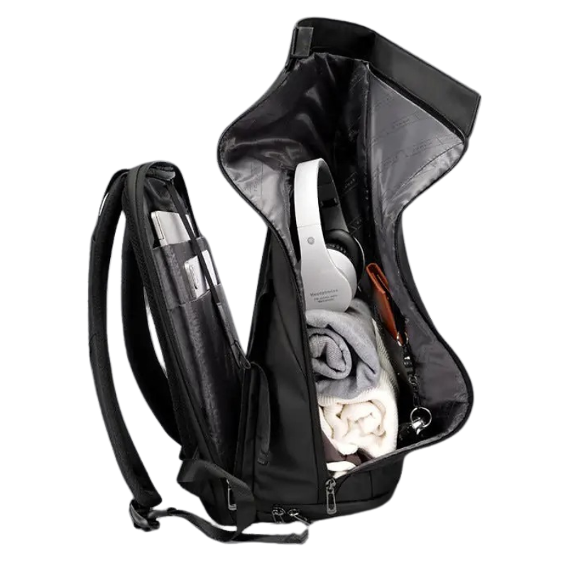 BANGE Waterproof Anti-Theft Laptop Backpack Black
