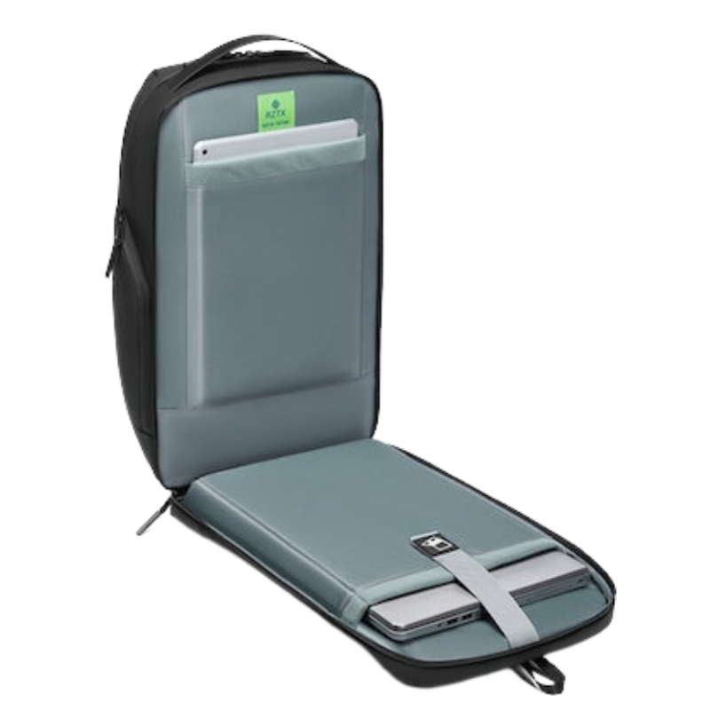 RZTX 36L Water-Resistant Laptop Backpack Black