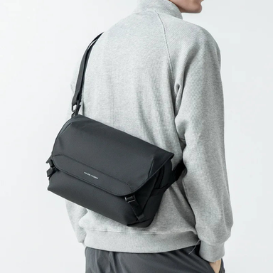 Mark Ryden Water-Resistant Crossbody Messenger Bag Black