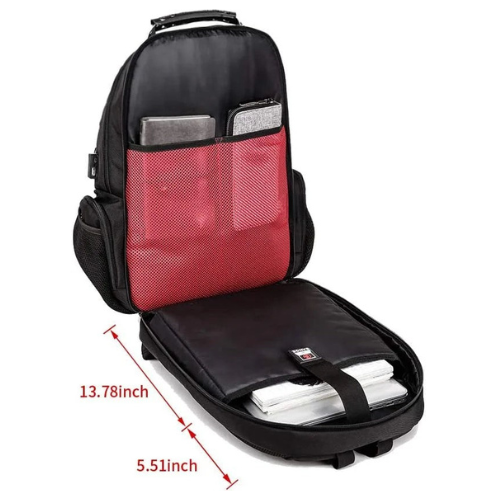 Bange Anti-Theft Water-Resistant Laptop Travel Backpack with USB Charging