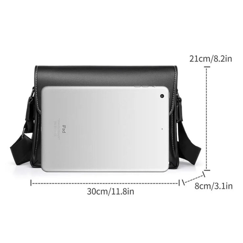Men PU Leather Crossbody Bag Bolsnik