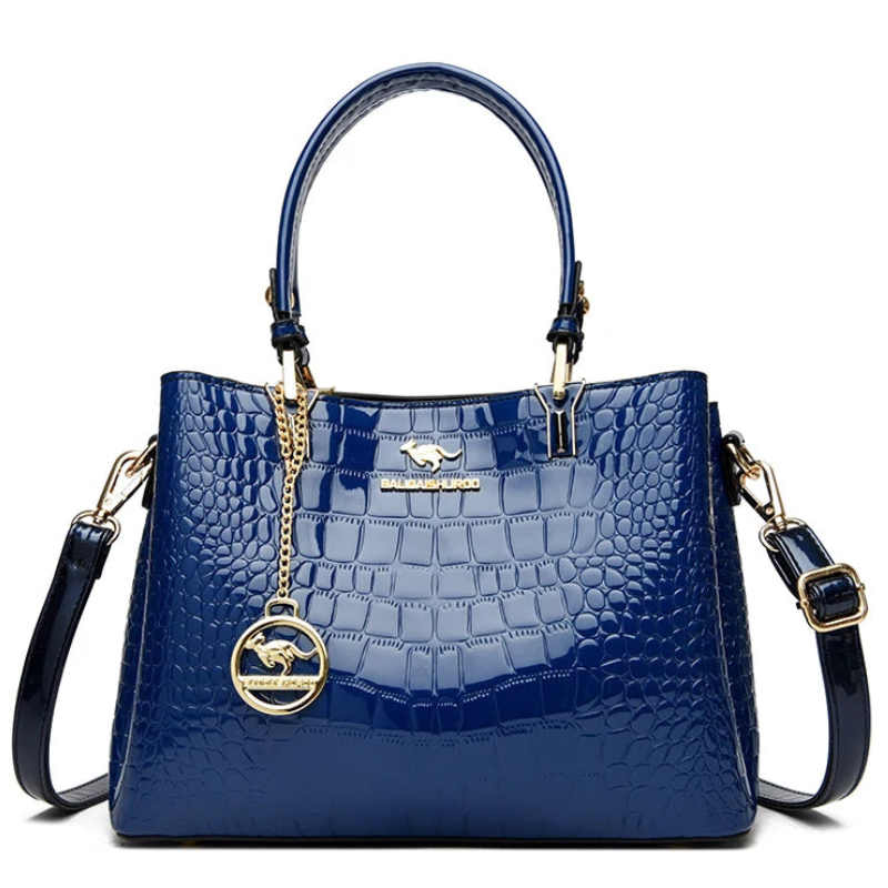 Badiman Elegant Crocodile Style Crossbody Bag