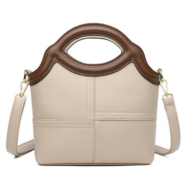 Bolsnik Elegant Microfiber PU Leather Crossbody Bag