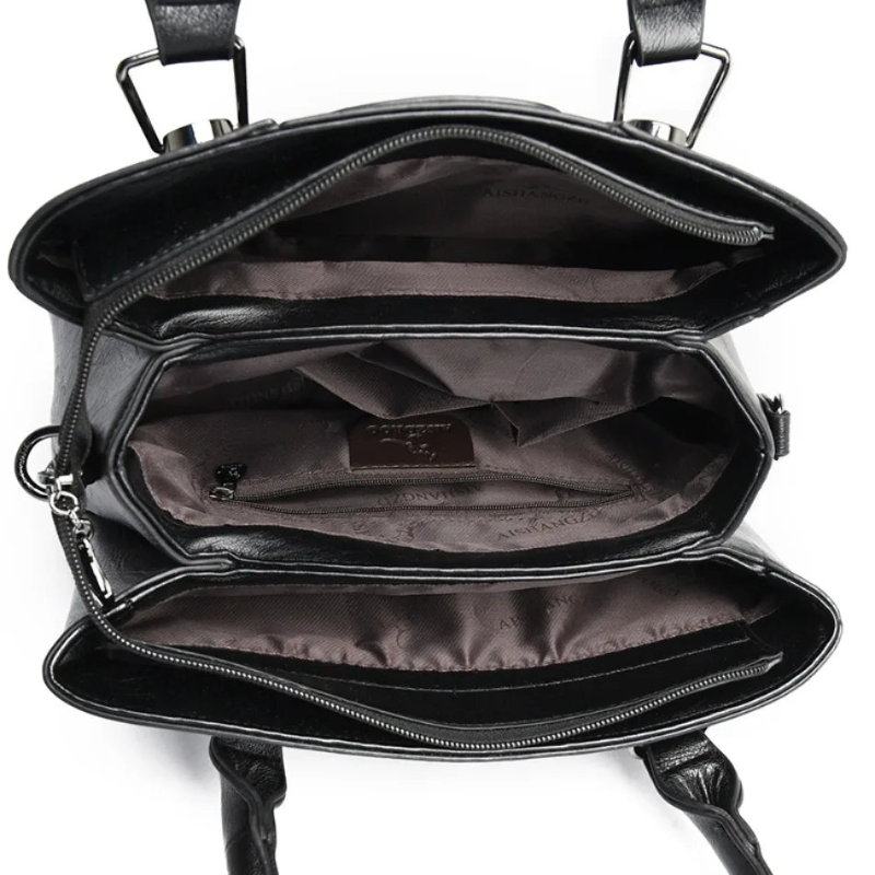 Vanderwah PU Leather Tote Bag