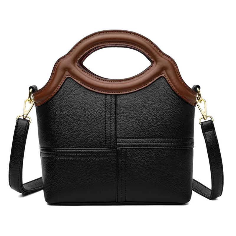 Bolsnik Elegant Microfiber PU Leather Crossbody Bag