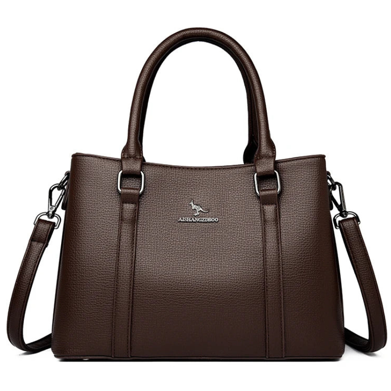 Vanderwah PU Leather Tote Bag with Large Capacity