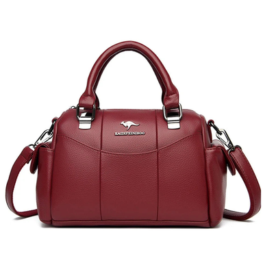 Amymang Elegant PU Leather Shoulder & Crossbody Bag