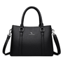 Vanderwah PU Leather Tote Bag with Large Capacity