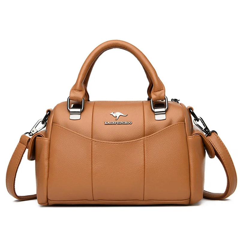 Amymang Elegant PU Leather Shoulder & Crossbody Bag