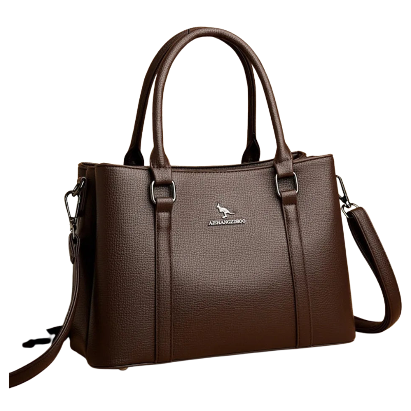 Vanderwah PU Leather Tote Bag with Large Capacity