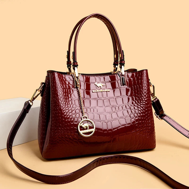 Badiman Elegant Crocodile Style Crossbody Bag