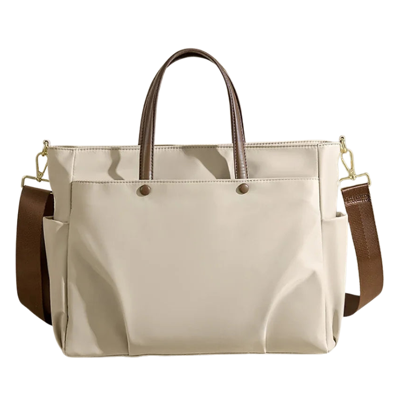 Nylon Multi-Compartment Laptop Tote Bag Bolsnik