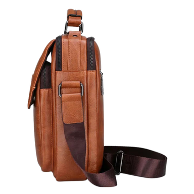 Jeep Buluo Men PU Leather Messenger Bag