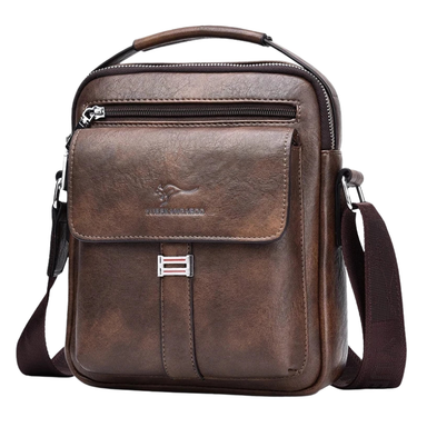 Men Vintage PU Leather Crossbody Messenger Bag Bolsnik
