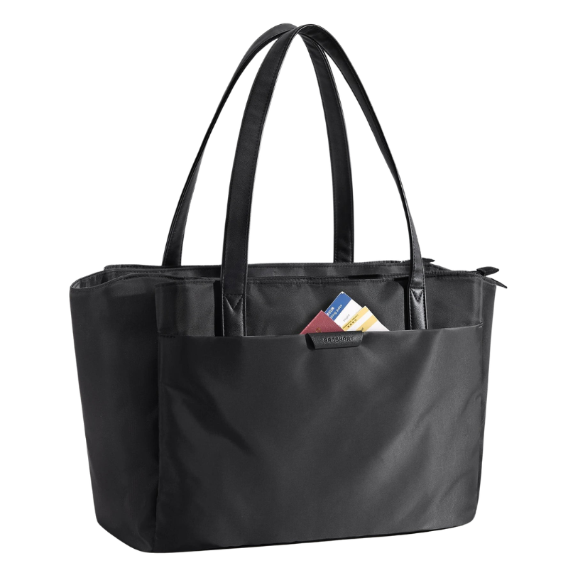 BAGSMART Laptop Tote Bag with 4 Compartments