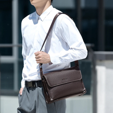Men PU Leather Crossbody Bag Bolsnik