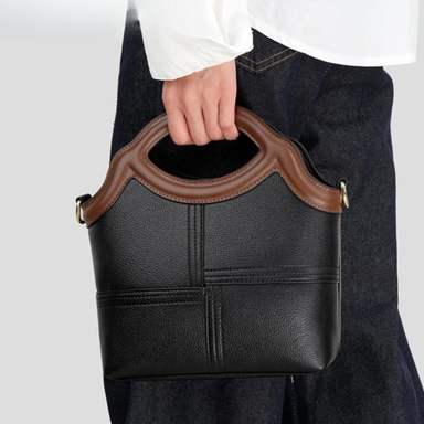 Bolsnik Elegant Microfiber PU Leather Crossbody Bag