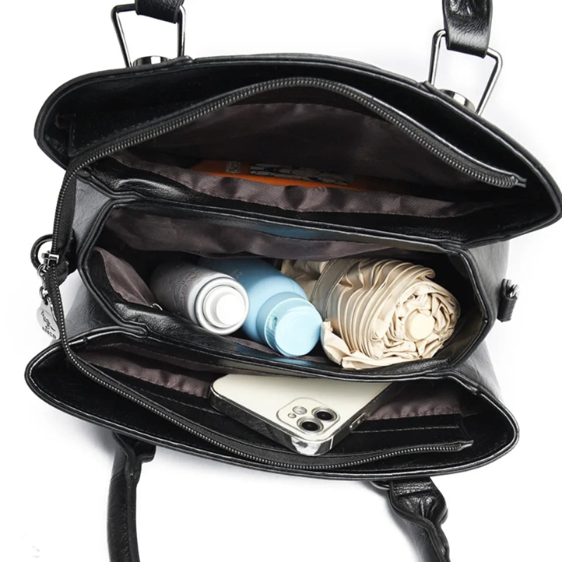 Vanderwah PU Leather Tote Bag