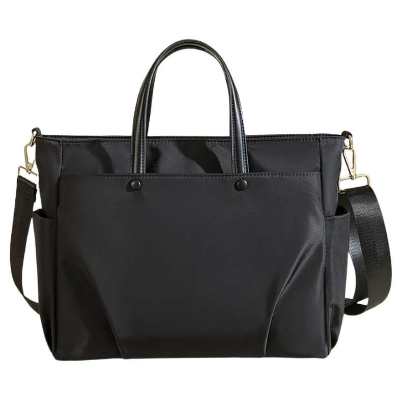 Nylon Multi-Compartment Laptop Tote Bag Bolsnik