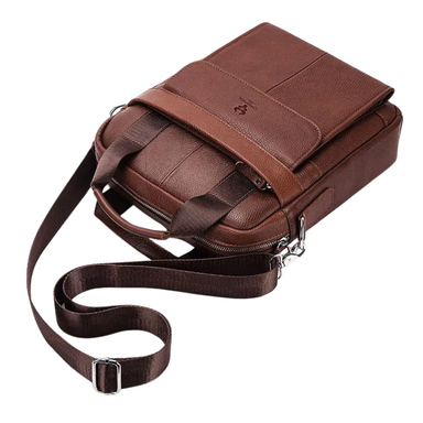 Humerpaul Men PU Leather Crossbody Bag