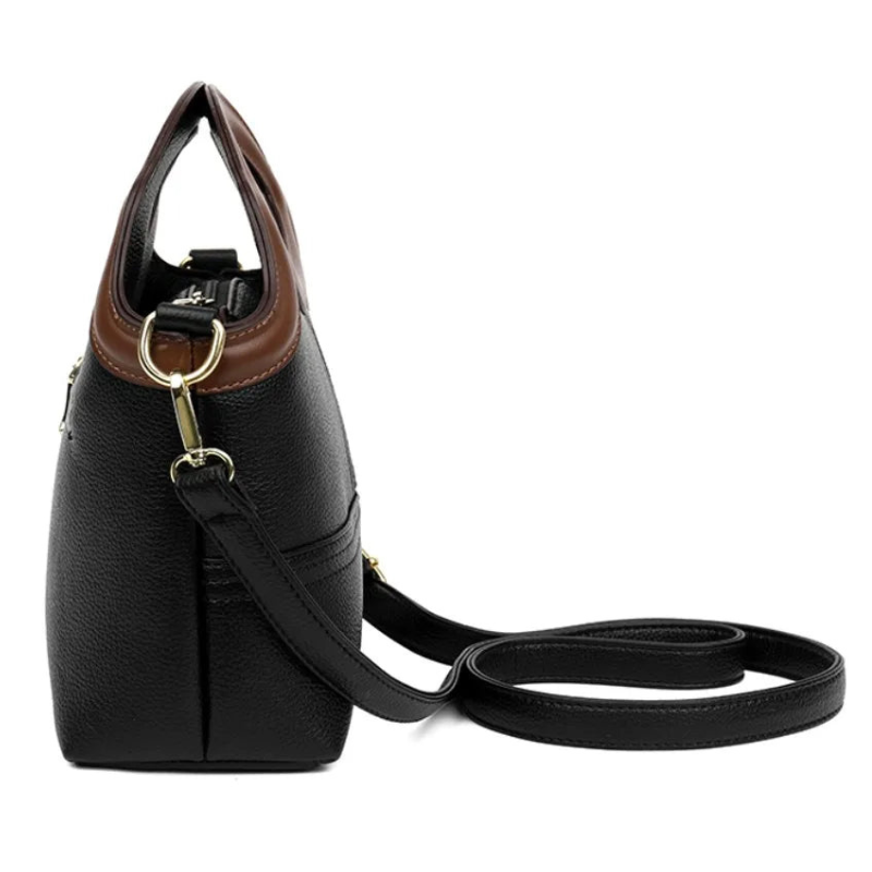 Bolsnik Elegant Microfiber PU Leather Crossbody Bag
