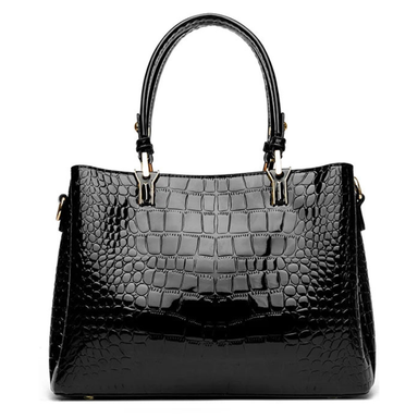 Badiman Elegant Crocodile Style Crossbody Bag
