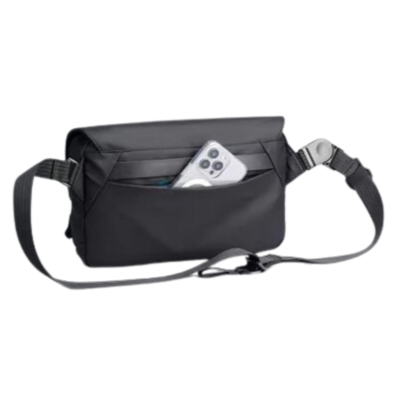 Mark Ryden Water-Resistant Crossbody Messenger Bag Black