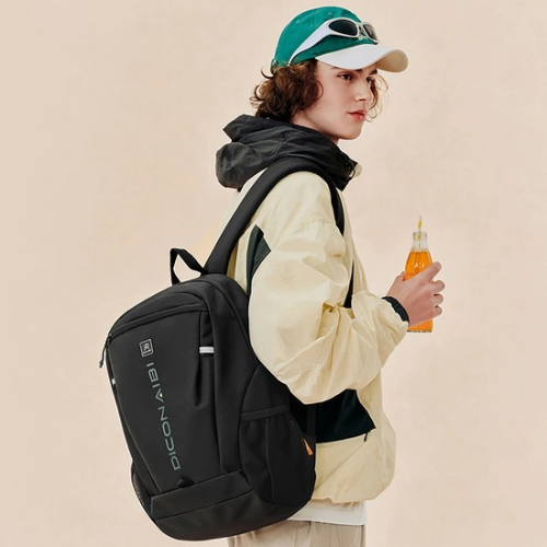 Dicon Aibi Water-Resistant Laptop Backpack with Reflective Stripe