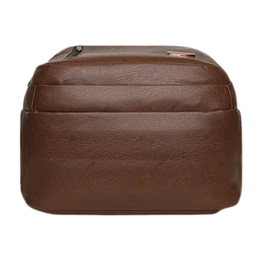 PU Leather Water-Resistant Business Laptop Backpack Bolsnik