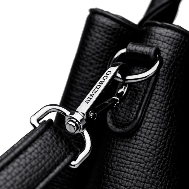 Vanderwah PU Leather Tote Bag with Large Capacity
