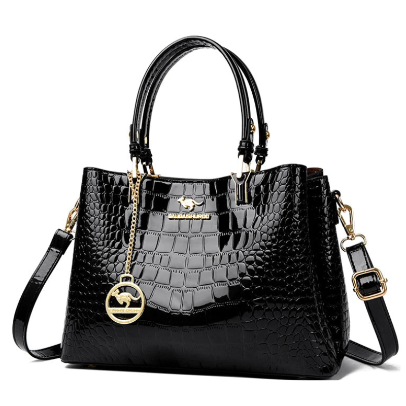 Badiman Elegant Crocodile Style Crossbody Bag