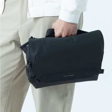 Mark Ryden Water-Resistant Crossbody Messenger Bag Black