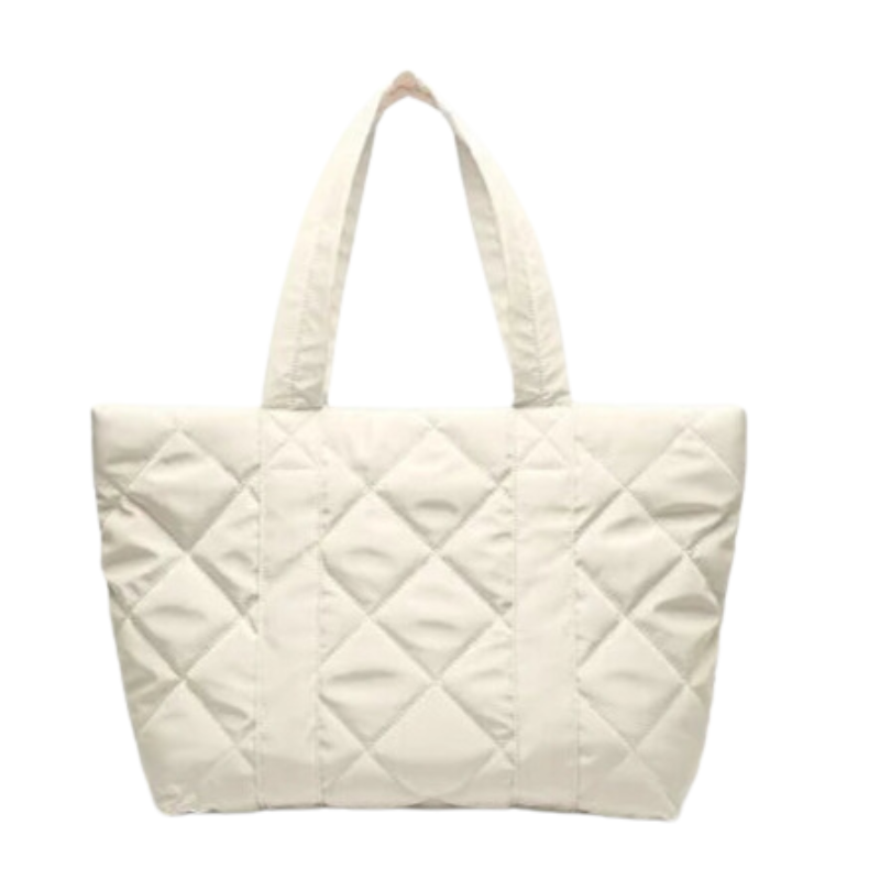 LEE Women Quilted Laptop Tote Bag
