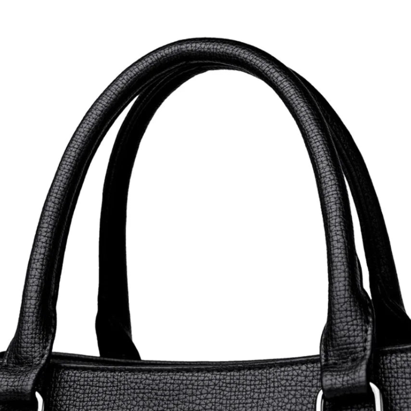 Vanderwah PU Leather Tote Bag with Large Capacity