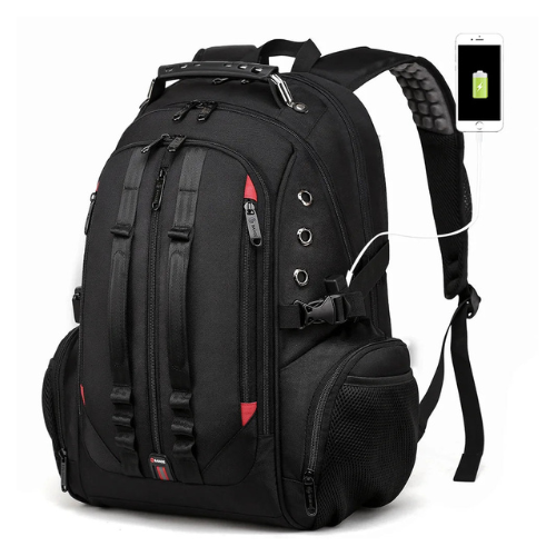 Bange Anti-Theft Water-Resistant Laptop Travel Backpack with USB Charging