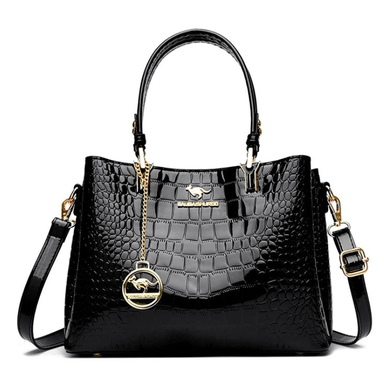 Badiman Elegant Crocodile Style Crossbody Bag
