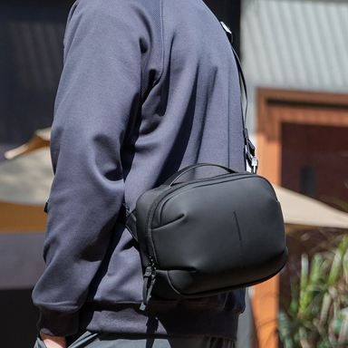 Mark Ryden Water-Resistant Tablet Crossbody Bag Black