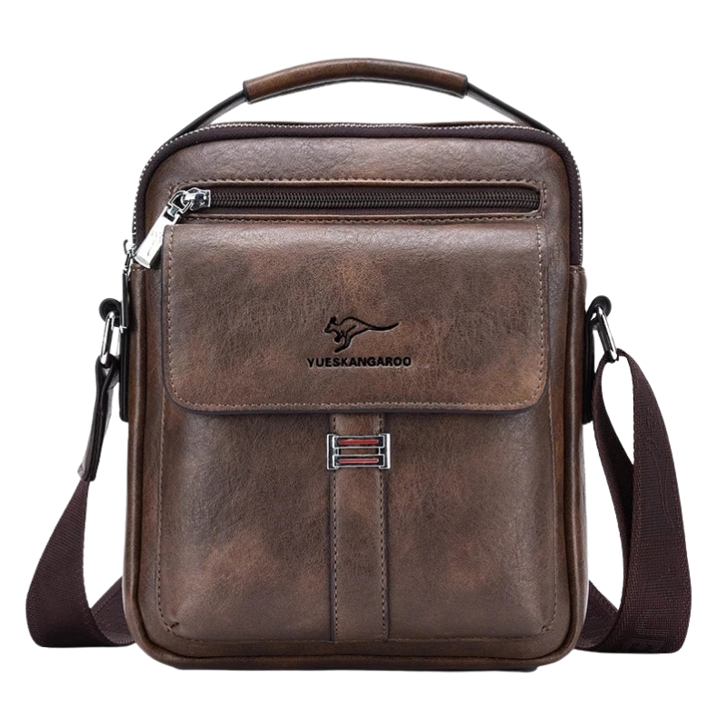 Men Vintage PU Leather Crossbody Messenger Bag Bolsnik