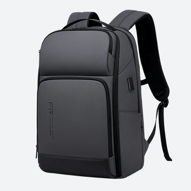 Fenruien 35L Waterproof Laptop Backpack with USB Charging Black