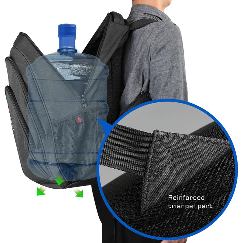 Tigernu Anti-Theft Laptop Backpack - Waterproof & USB Charging