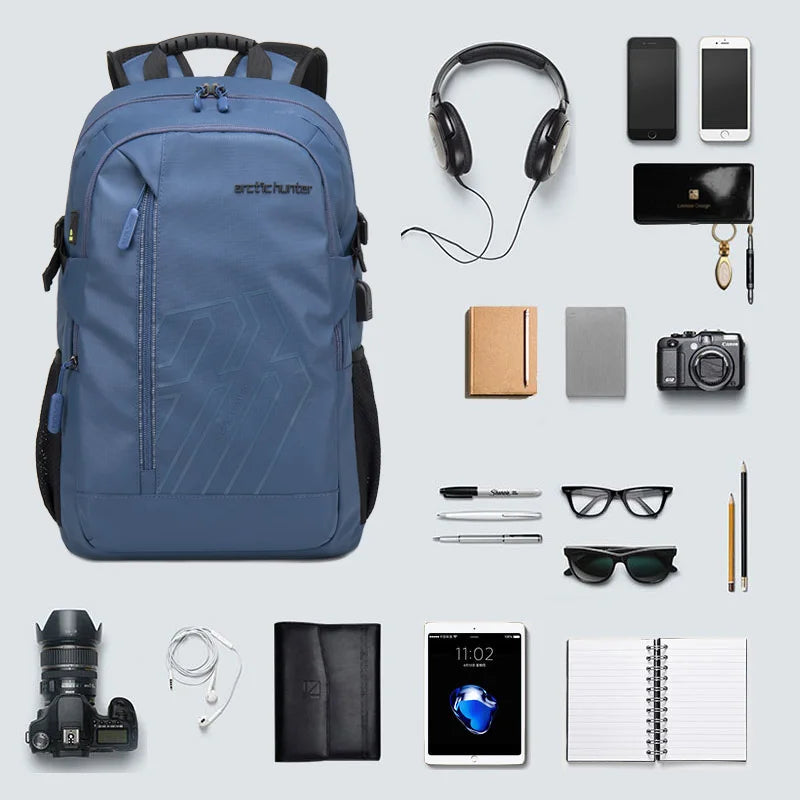 Arctic Hunter USB Charging Laptop Backpack