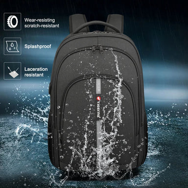 Tigernu Anti-Theft Laptop Backpack - Waterproof & USB Charging